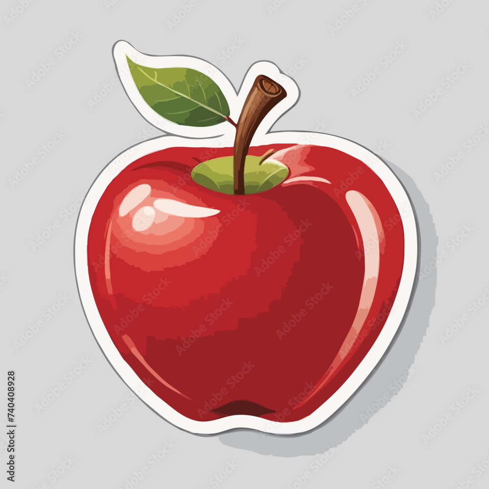 red apple illustration red apple illustration