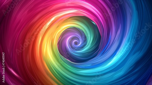 Abstract colorful swirl 3D background, abstract graphic poster PPT background