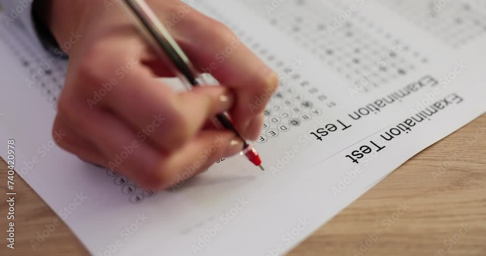 Review and evaluation of college examination tests Review and evaluation of college examination tests