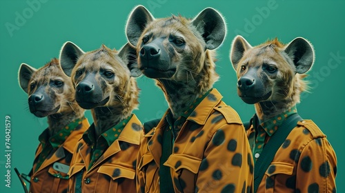 Surreal Hyenas Fashion Photography