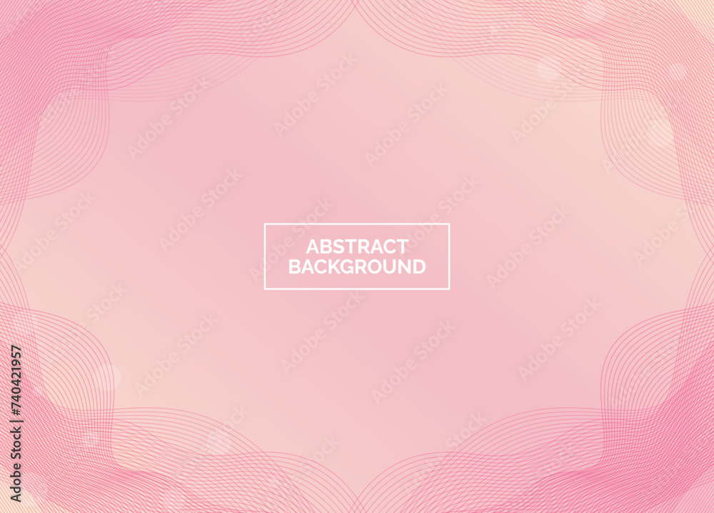 Abstract lines modern gradient pink colour background, template for website, banner art, poster design, wallpaper, vector illustration Abstract lines modern gradient pink colour background, template for website, banner art, poster design, wallpaper, vector illustration