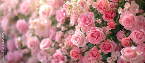Exquisite array of pink roses wallpapers for romantic and elegant backgrounds © TheWaterMeloonProjec