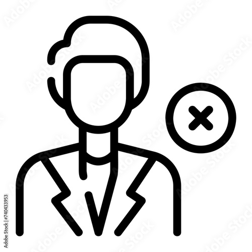 termination line icon