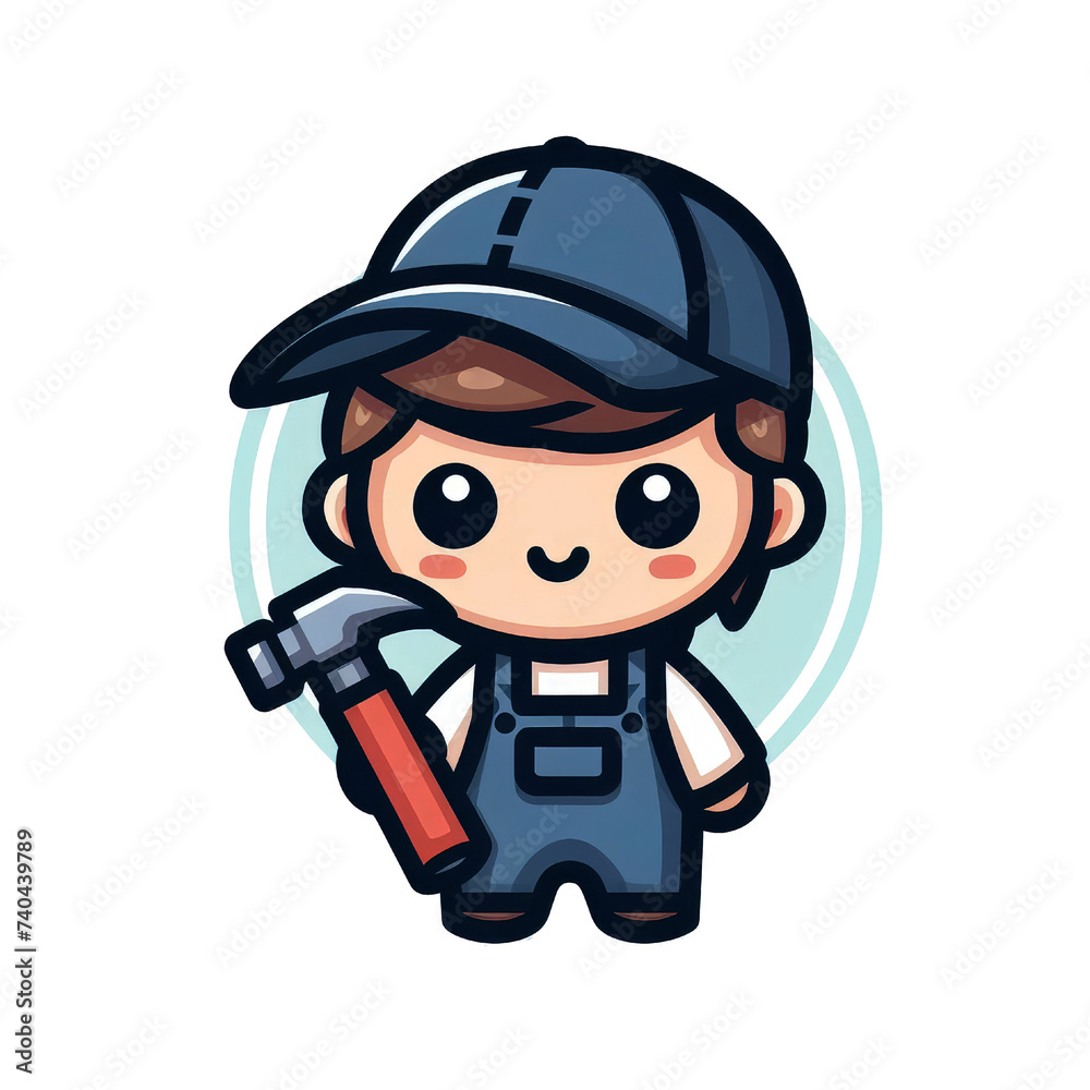 Cartoon builder with professions Worker engineering Transparent PNG Cartoon builder with professions Worker engineering Transparent PNG