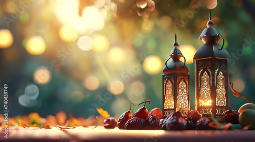 Dark Ramadan Kareem: Traditional Islamic Festivity