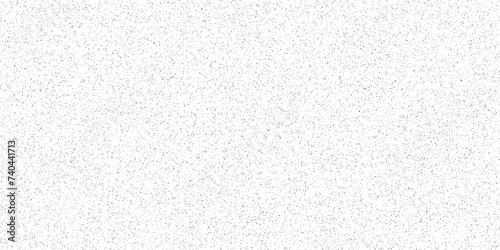 Abstract vector overlay noise and dust terrazzo wall, floor tile overlay background. scattered black stains and scratches on a white wall surface.