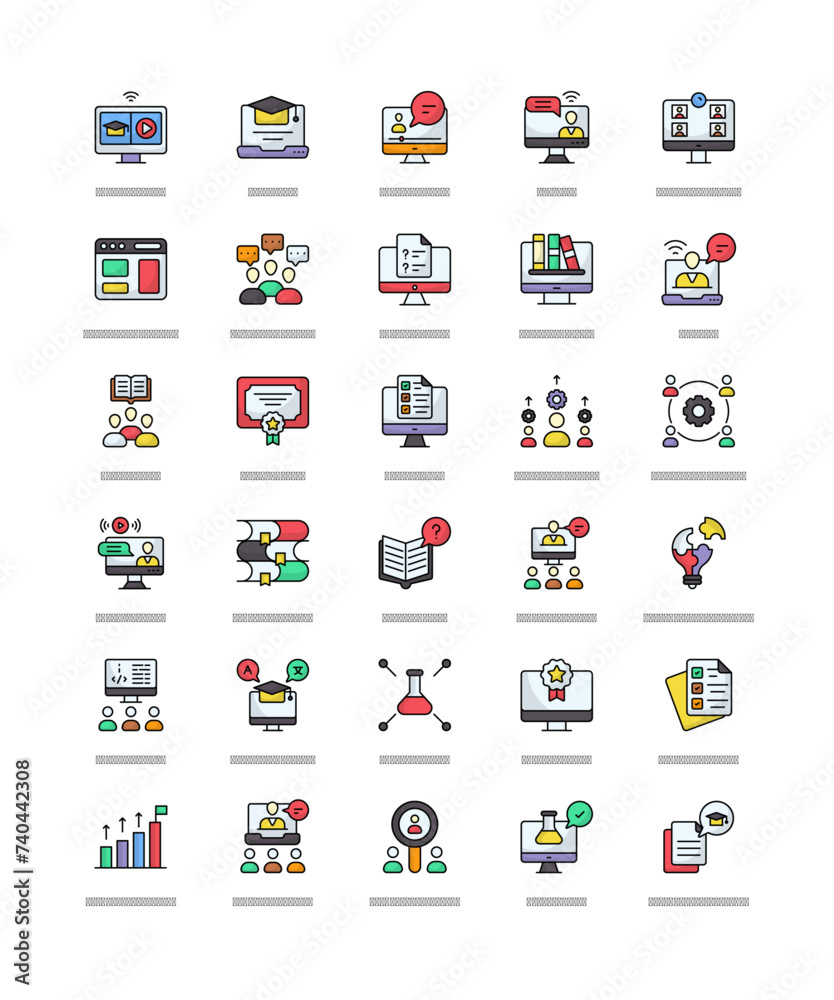 Navigating the Digital Classroom: Unveiling the Power of Online Learning Icons Navigating the Digital Classroom: Unveiling the Power of Online Learning Icons