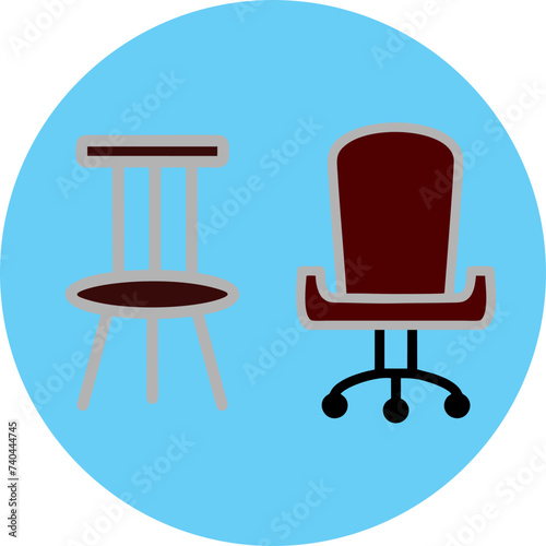 Collection of high quality vector chairs