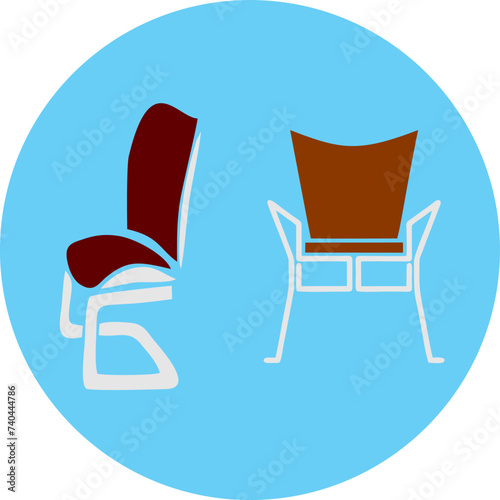 Collection of high quality vector chairs