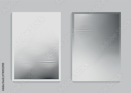 minimalist gradient line pattern backgrounds, minimalist wavy lines posters