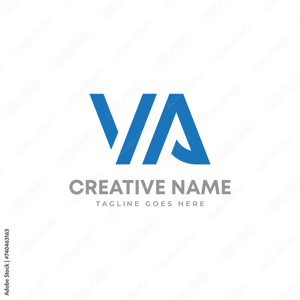 Letter VA Professional logo for all kinds of business