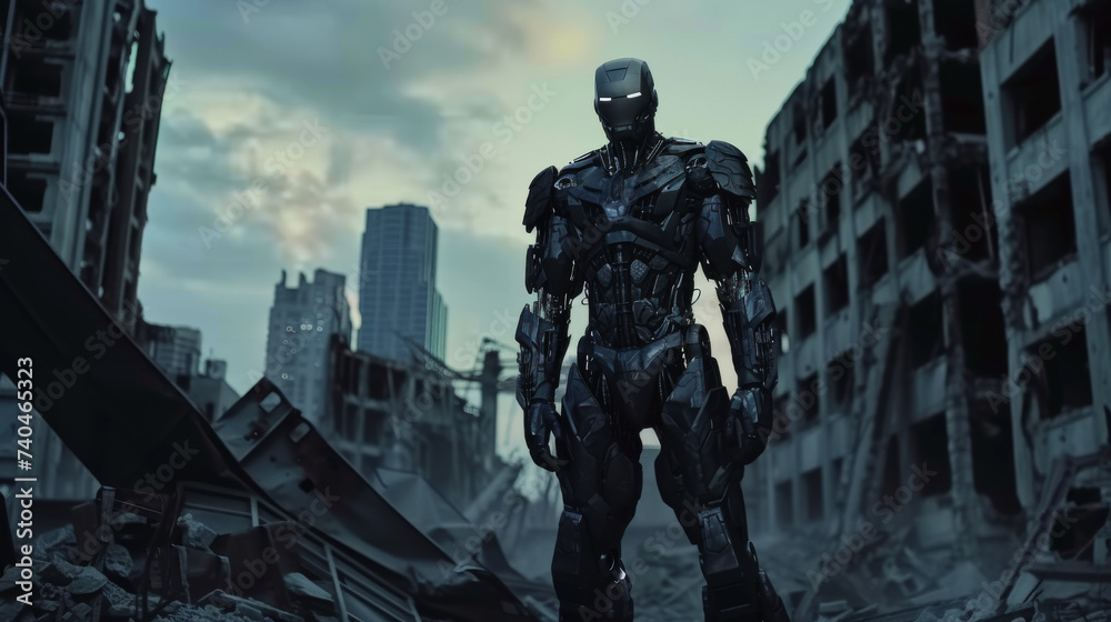 custom made wallpaper toronto digitalHybrid Warrior's Epic Battle Stance