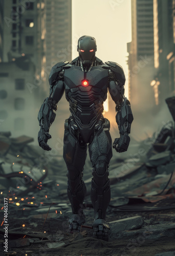 Hybrid Warrior's Epic Battle Stance