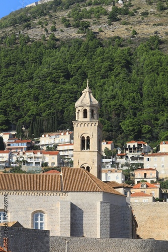 Old Town's skyline in Dubrovnik