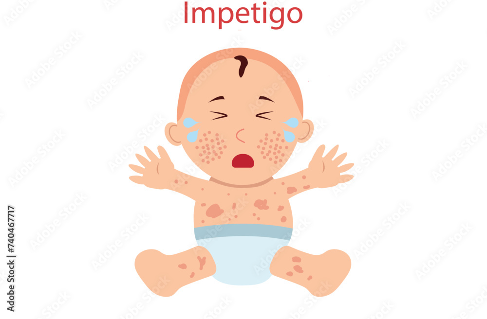 impetigo,lip rash nose baby,impetigo oral poison ivy sepsis bacterial children dermatitis disease warts HPV virus blister face acne Itchy skin soreness reddish cancer ulcer mouth viral cold zoster 