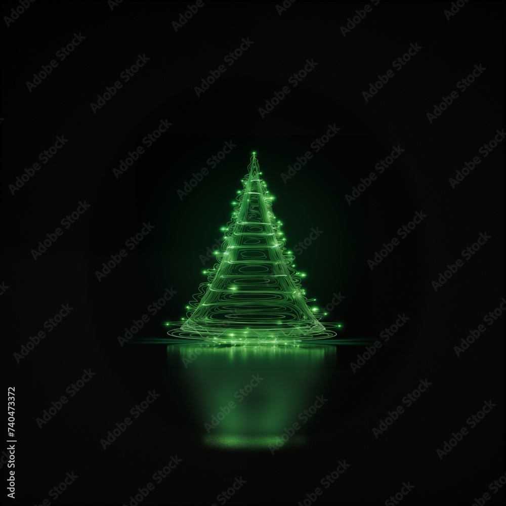 Obraz premium Christmas tree