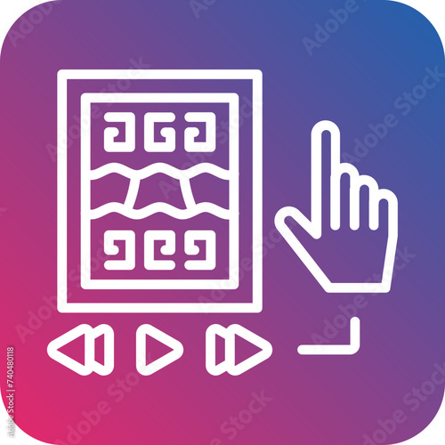 Interactive Exhibit Icon Style