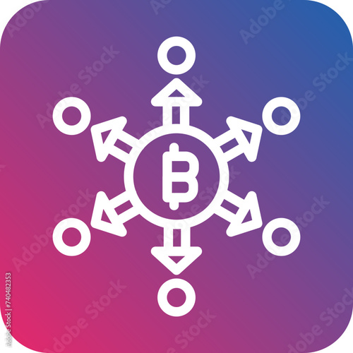 Decentralized Finance Icon Style