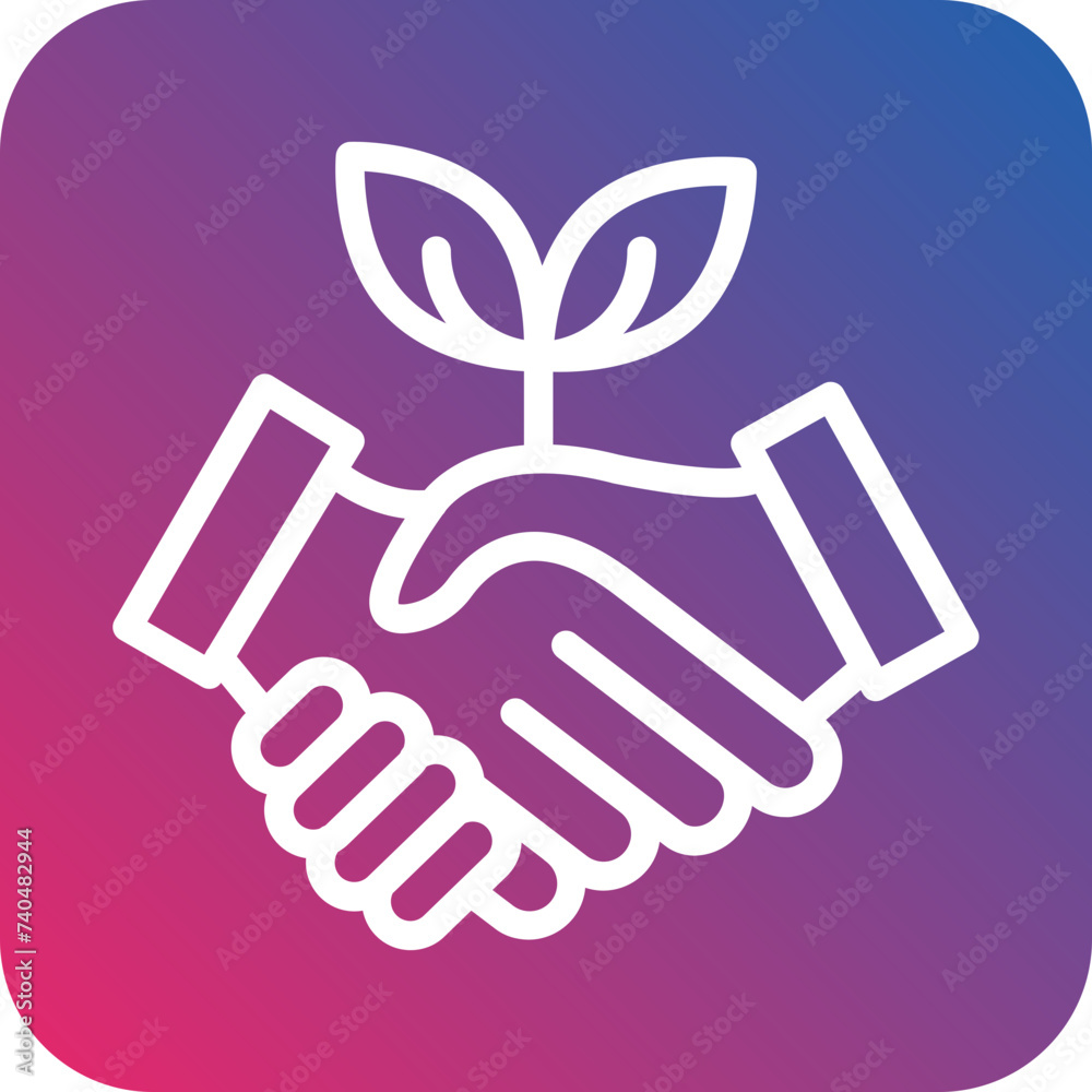 Obraz premium Friendly Icon Style