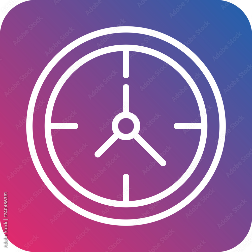 Clock In Icon Style Clock In Icon Style