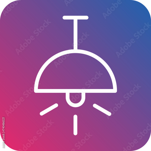 Pendant Light Icon Style