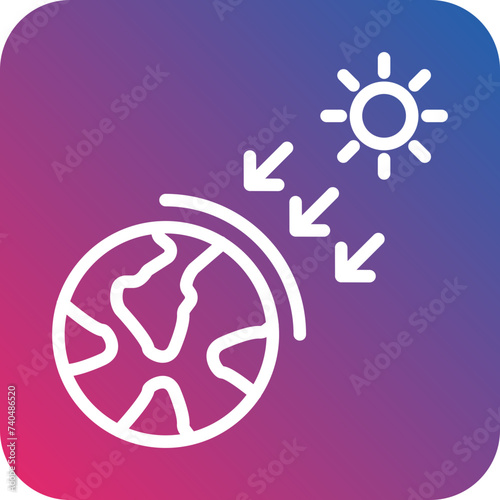 Greenhouse Effect Icon Style