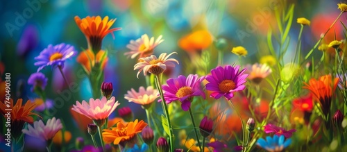 Vibrant and Colorful Collection of Flower Wallpapers for Brightening up Your Space © TheWaterMeloonProjec