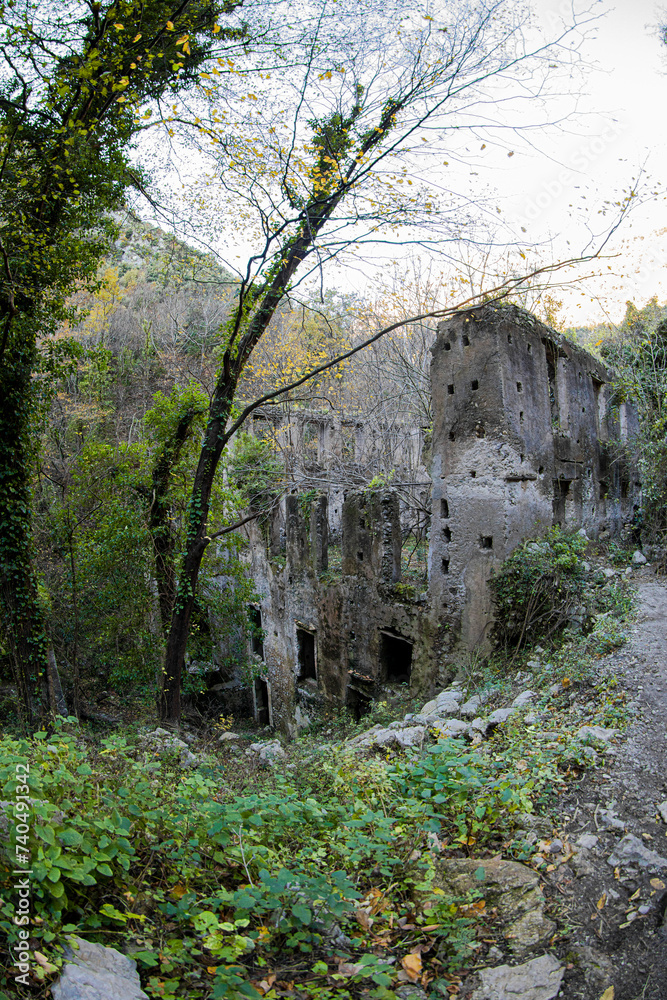 ruins of old castle ruins of old castle