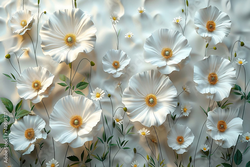 3d flowers wallpaper 