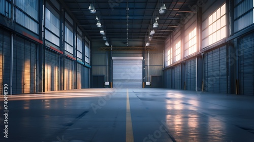 Empty warehouses   Generative AI