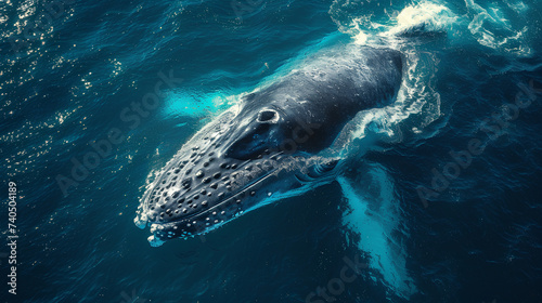 humpback in the sea © LANDSCAPE LOOKS
