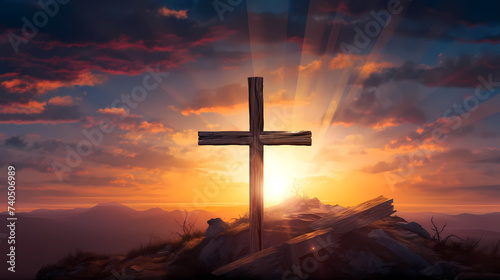 cross background,christian cross © ma