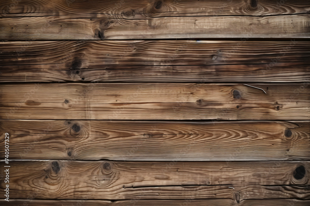 Naklejka premium Old wooden texture with wholes