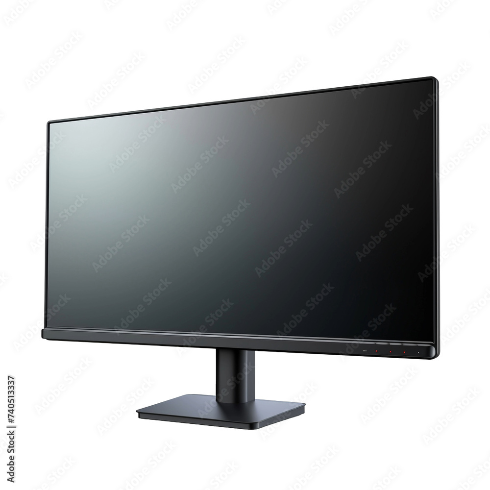 Monitor isolated on transparent background Monitor isolated on transparent background