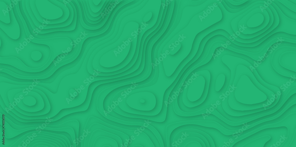 Abstract colorful paper carve template. abstract colorful 3d papercut topography relief vector background illustration. topographic canyon geometric map relief texture with curved layers and shadow.