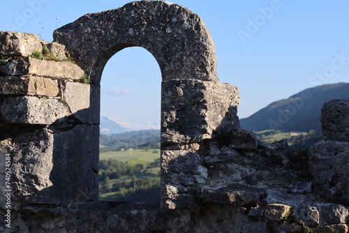 ruins of the old church photo