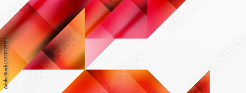 Captivating vector abstraction. Triangles interlock in mesmerizing dance, crafting dynamic geometric backdrop. Fusion of shapes and angles creates artful symphony of modern design