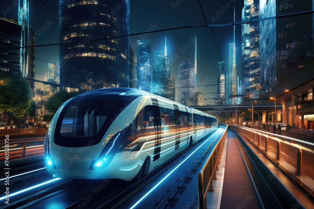 Innovative urban transportation: high-speed trains, autonomous vehicles, and smart traffic solutions