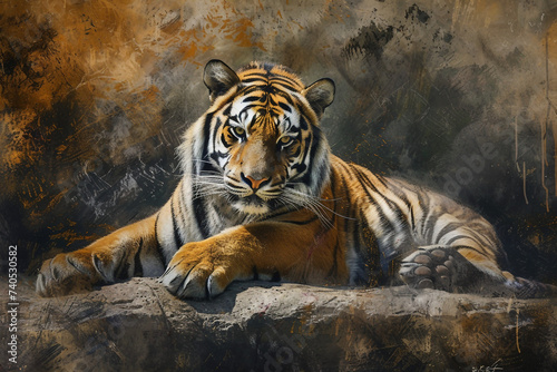 Embodying Majesty: Majestic Tiger © Rehan