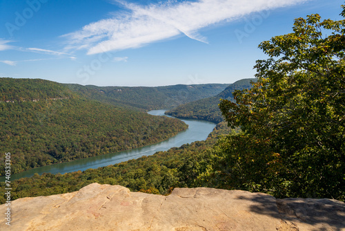 Overlook View of the Tennessee River Gorge