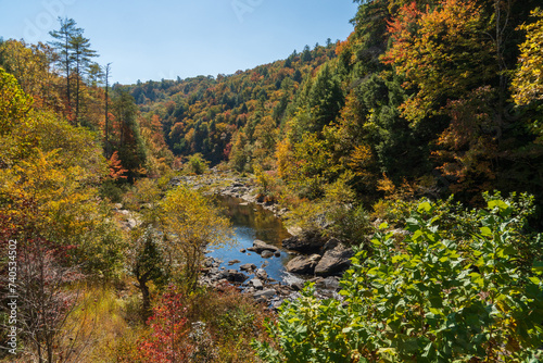 Obed Wild & Scenic River in the Cumberland Plateau in Tennessee