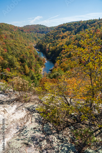 Obed Wild & Scenic River in the Cumberland Plateau in Tennessee © Zack Frank