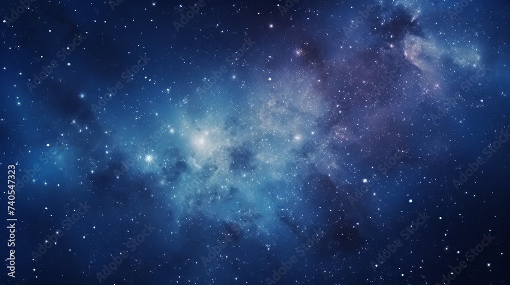 Obraz premium Milky Way galaxy with stars and space dust in the universe