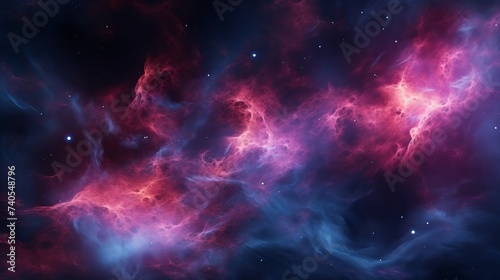 Neon Nebula  high resolution background for sci-fi and gaming related content
