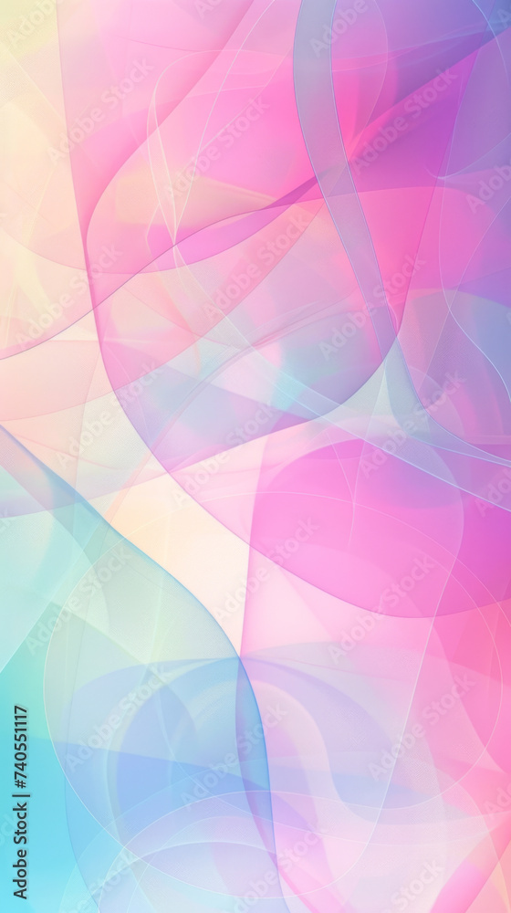 Vibrant Abstract Mobile Wallpaper: A Colorful Backdrop for iOS, Android, and Mobile Phones