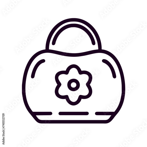 Vector illustration of bag icon