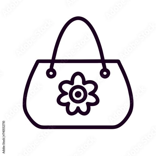 Vector illustration of bag icon