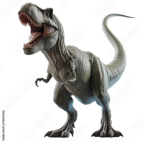 t-rex isolated on transparent background