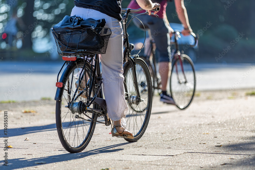 Naklejka premium summer_cycling