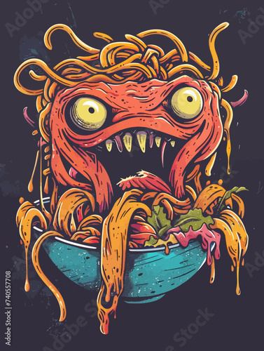 monster spaghetti